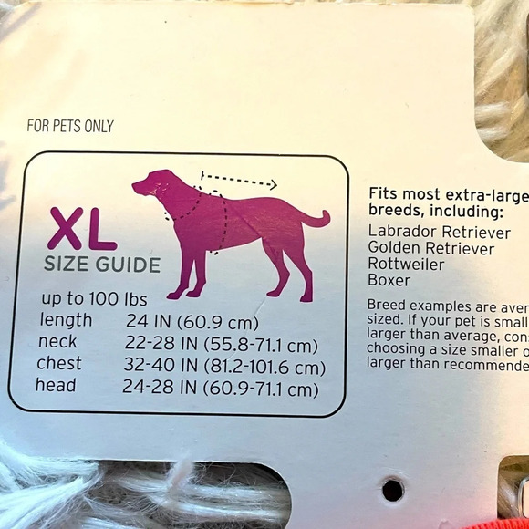 Boots & Barkley NWT XL pet tank “Lover Not A Bitter” logo in orange. Up to 100lb - Picture 5 of 6